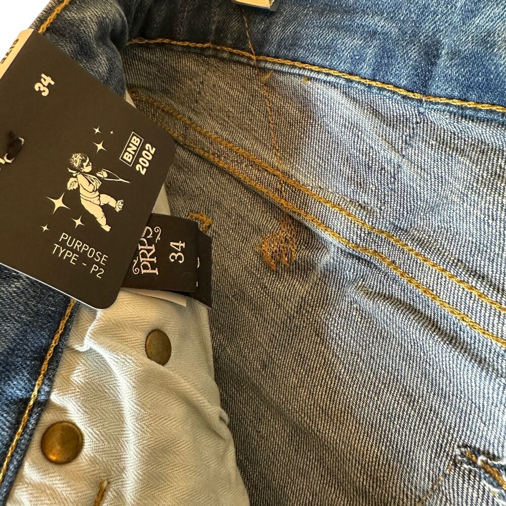 💎✨ORIGINAL✨💎New w/ TAG Blue Prps Jeans - Picture 4 of 6